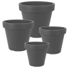 Round Flower Pots