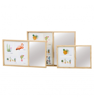 Photo Frames with Mirrors - 3 Sizes