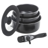 Space Saving Pan Sets[3 Pc Sauce Pan [815526]]