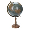 Globe On Wooden Base 5 Inch