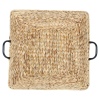 Large Woven Water Hyacinth Square Basket 51x18cm [231779]