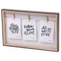 Photo Frame with Wooden Clips and String [548092]