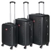 3 PCS 4 Wheel Pure Norway ABS Suitcase Set [700785][43653002]