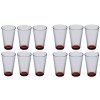 LAV 3 PCS 32cl Drinking Glasses Set - Red [257635]