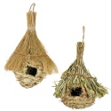 Straw Birdhouses