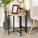 Wooden MDF Tables with Metal Frames