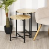 Wooden MDF Tables with Metal Frames