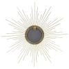 Sun Shape Gold Metal Mirror 60cm [534569]