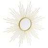 Sun Shape Gold Metal Mirror 60cm [534569]