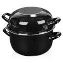 18cm Black Mussel Pan Set [006185]