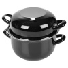 18cm Black Mussel Pan Set [006185]