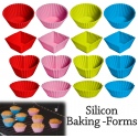 12 pcs Silicone Baking Forms 278292