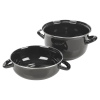 18cm Black Mussel Pan Set [006185]