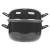 18cm Black Mussel Pan Set [006185]