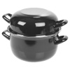 18cm Black Mussel Pan Set [006185]