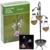 3 Tier Pot Planter with Solar Lighting [000447]