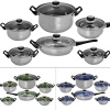 12 Pcs Queenkoch Cookware Set 