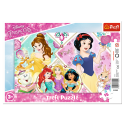 Puzzles - 15 Frame - Cute  Princesses / Disney Princess [31352]