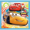 Puzzles - "3in1" - Preparations for the race / Disney Cars 3 [34848]