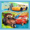 Puzzles - "3in1" - Preparations for the race / Disney Cars 3 [34848]