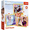 Puzzles - "3in1" - The power of Anna and Elsa / Disney Frozen II [34847]