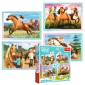 Puzzles - 4in1 - Afternoon ride / Universal Spirit Riding Free [34334]