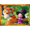 Puzzles - "4in1" - Masha's forest adventures / Animaccord Masha and the Bear [34329]