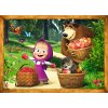 Puzzles - "4in1" - Masha's forest adventures / Animaccord Masha and the Bear [34329]