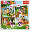 Puzzles - "4in1" - Masha's forest adventures / Animaccord Masha and the Bear [34329]