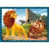 Puzzles - "4in1" - The Lion King and friends / Disney The King Lion [34317]