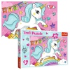 Puzzles - "24 Maxi" - Sweet unicorn / Trefl [14302]