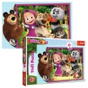 Puzzles - 24 Maxi - Masha and Bear / Animaccord Masha and the Bear [14301]