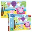 Puzzles - 24 Maxi - Peppa's  holidays / Peppa Pig [14293]