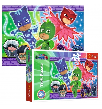 Puzzles - "30" - Great team / E1 PJ Masks [18254]