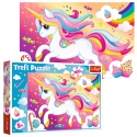 Puzzles - 100 - Beautiful unicorn / Trefl [16386]