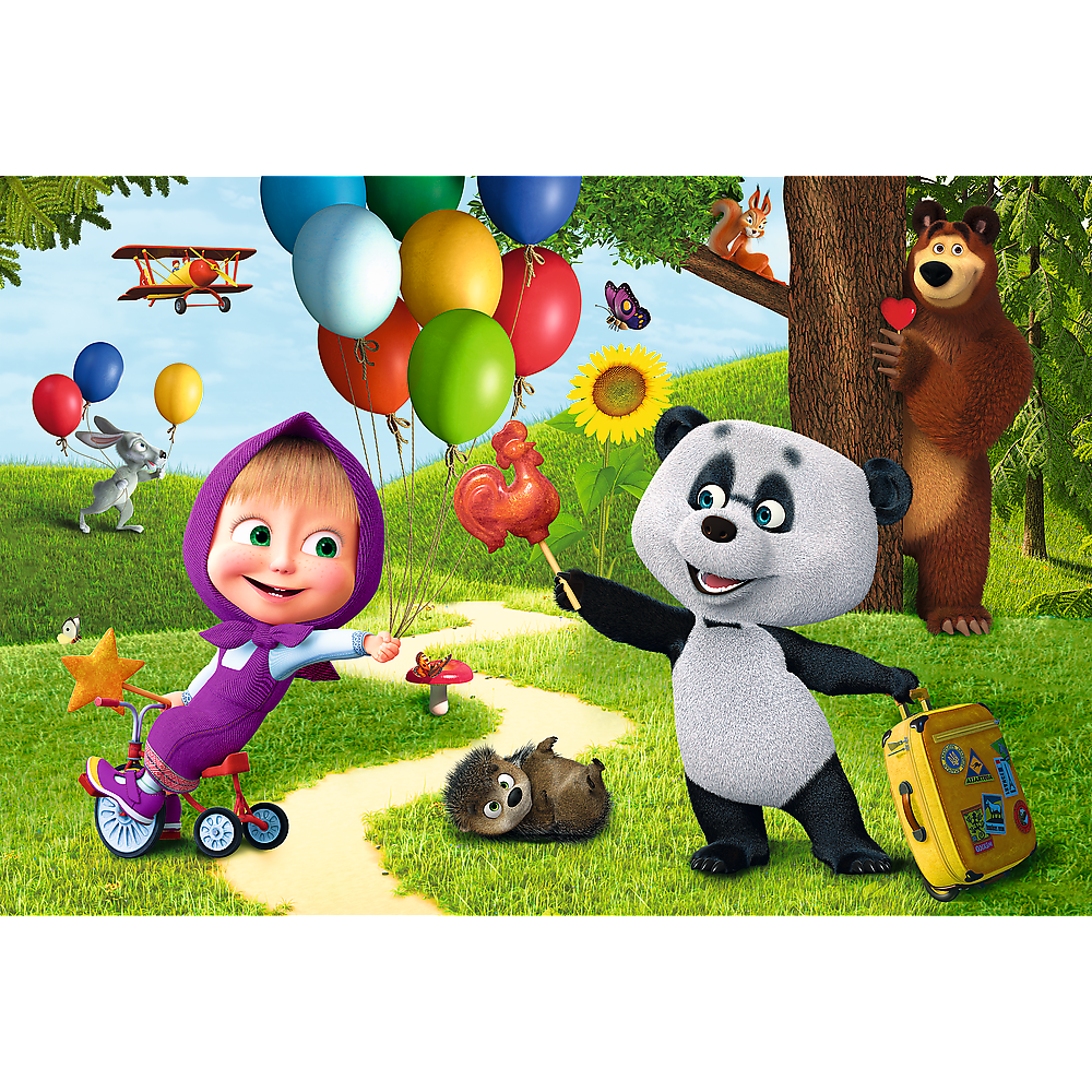 rompecabezas de masha y el oso