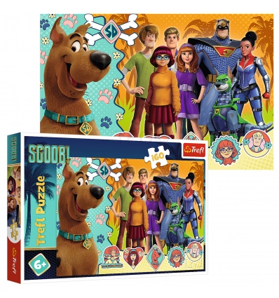 Puzzles - "160" - Scooby Doo in action / Warner Scooby Doo - Scoob Movie [15397]