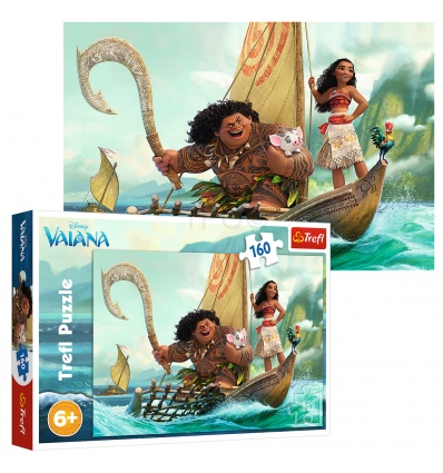 Puzzles - "160" - Moana on the wave / Disney Moana-Vaiana [15334]