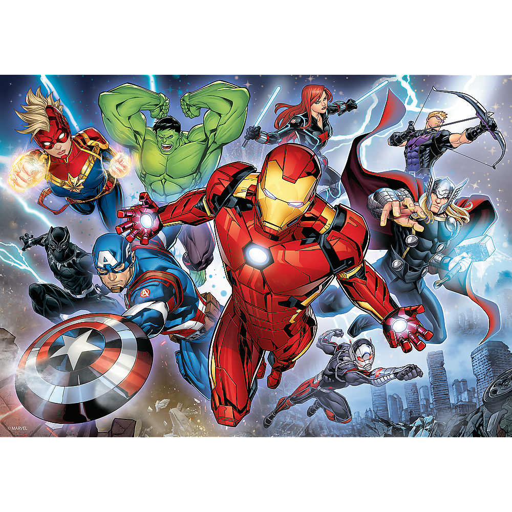 Trefl 200 Piece Kids Large Disney Marvel The Avengers