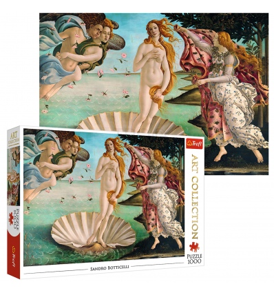 Puzzles - "1000 Art Collection" -  The Birth of Venus, Sandro Botticelli [10589]