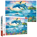 Puzzles - 1500 - Dolphin family [26162]