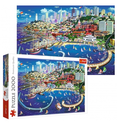 Puzzles - "2000" - San Francisco Bay [27107]
