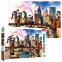 Puzzles - 1000 Funny Cities -  Cats in New York [10595]