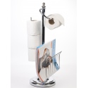 Toilet Caddy Chrome With Mag Rack [789019]