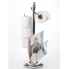 Toilet Caddy Chrome With Mag Rack [789019]