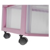 Plastic Pink Shelving Units