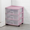 Plastic Pink Shelving Units