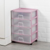 Plastic Pink Shelving Units