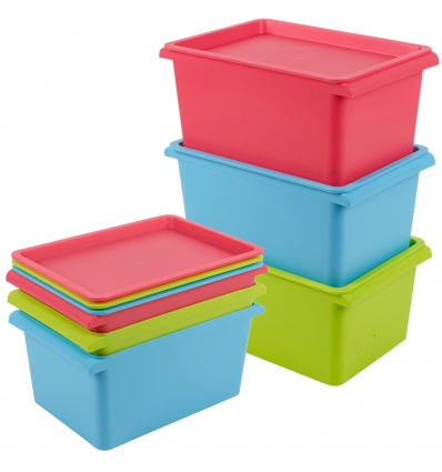 Stackable Storage Box With  Lid [538556]