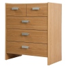 Cappela 5 Drawer Oak Chest [3307559]